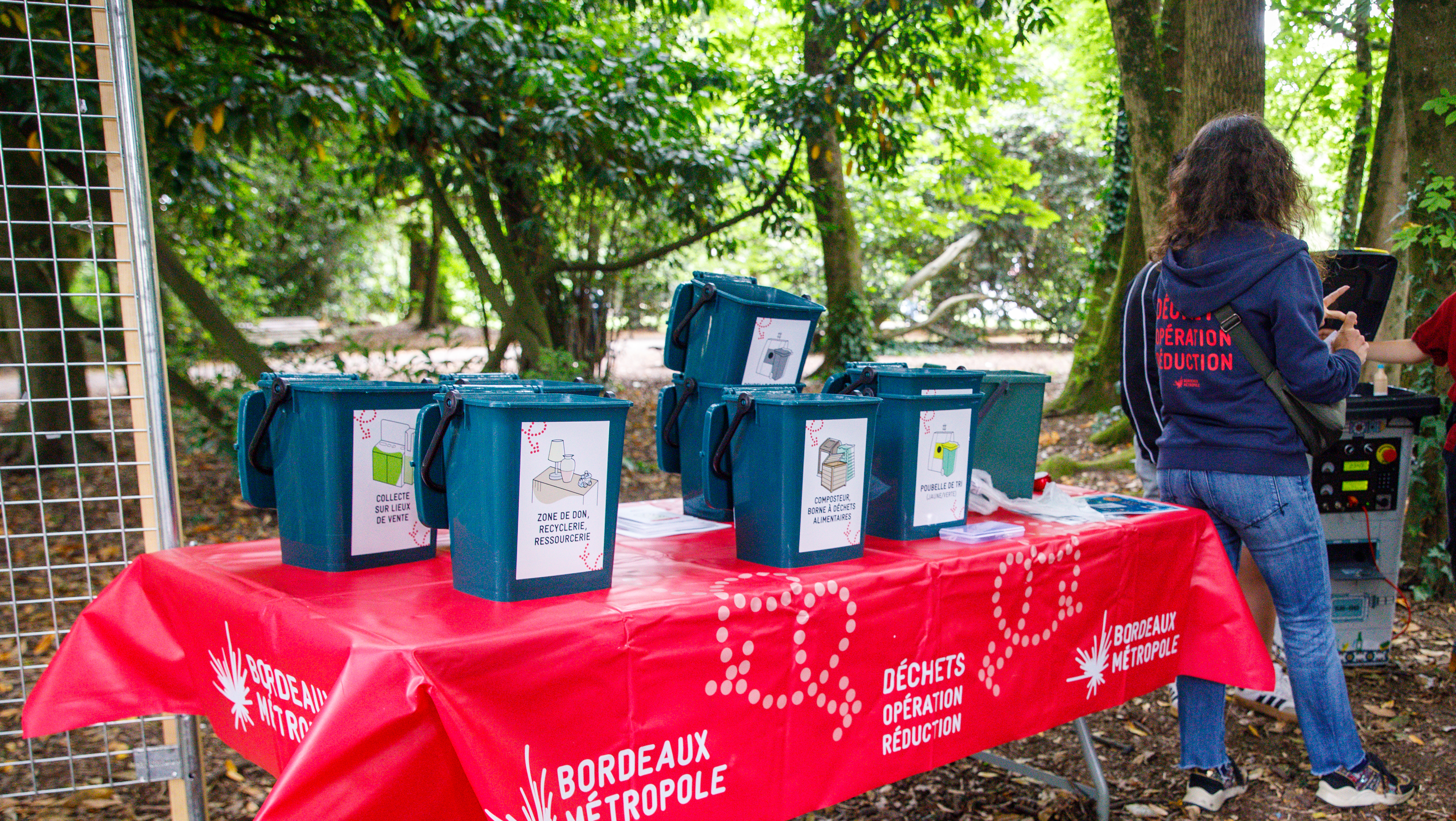 Stand prévention des déchets présent aux Journées de Valorisation